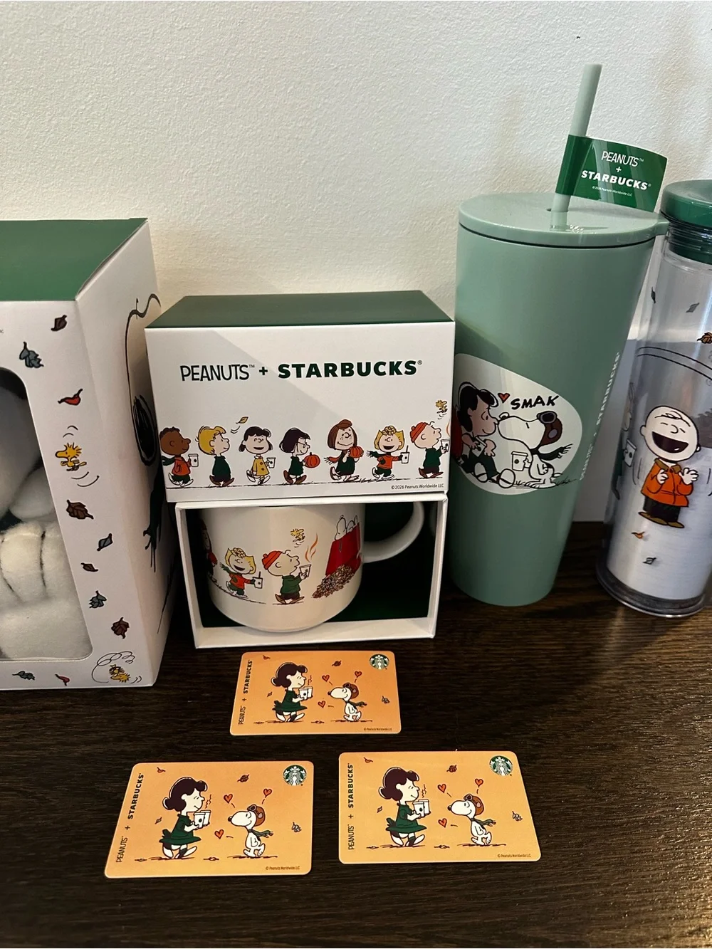Starbucks peanuts collection